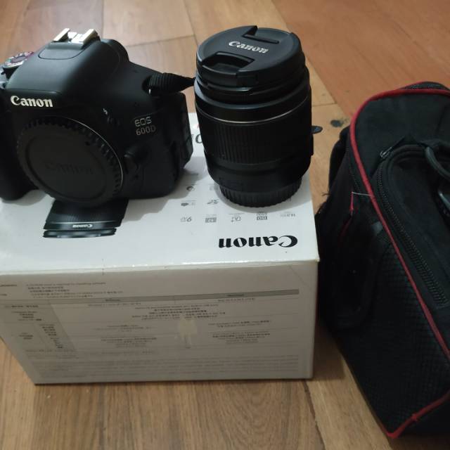 Kamera canon dslr 600d