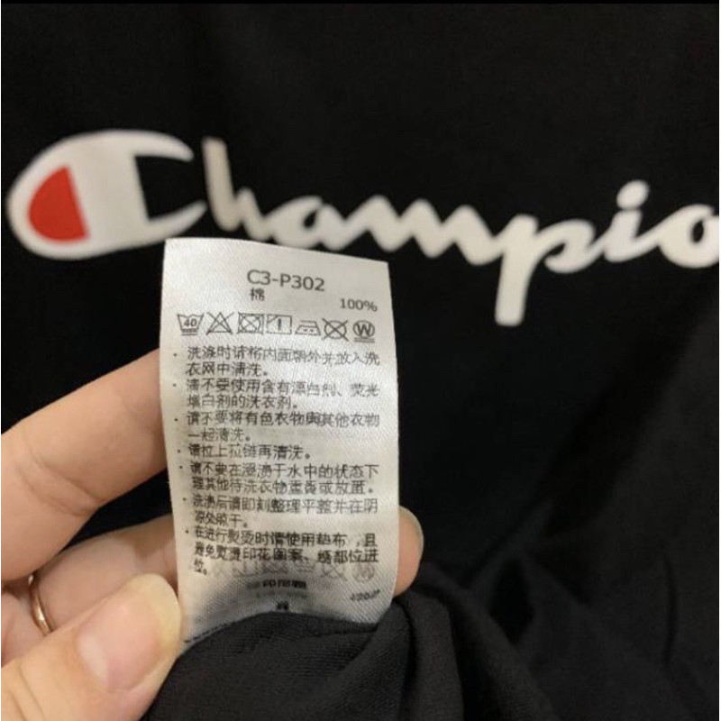 kaos baju pria champion script tea japan market