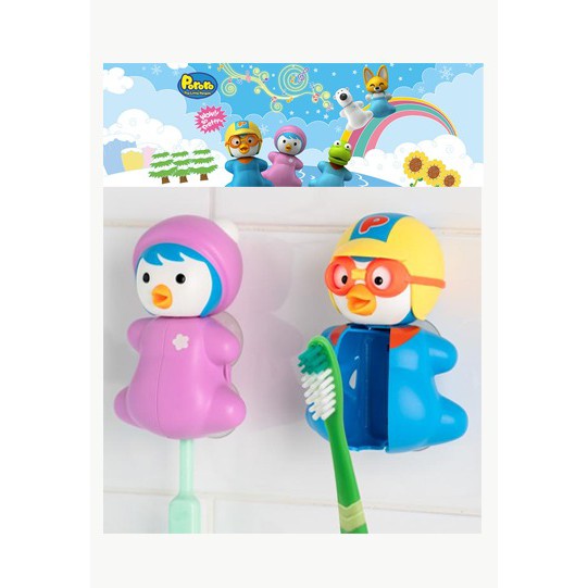 FLIPPER USA PORORO ORIGINAL tempat sikat gigi toothbrush holder