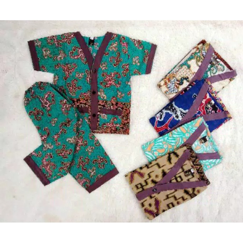 Baju Piyama Anak Model Batik 1-8 Th