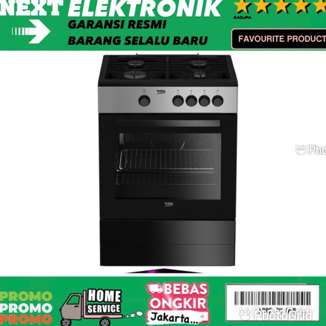 Beko Fsg62000Gs Kompor Gas Freestanding Oven Garansi Resmi Sansalvador13
