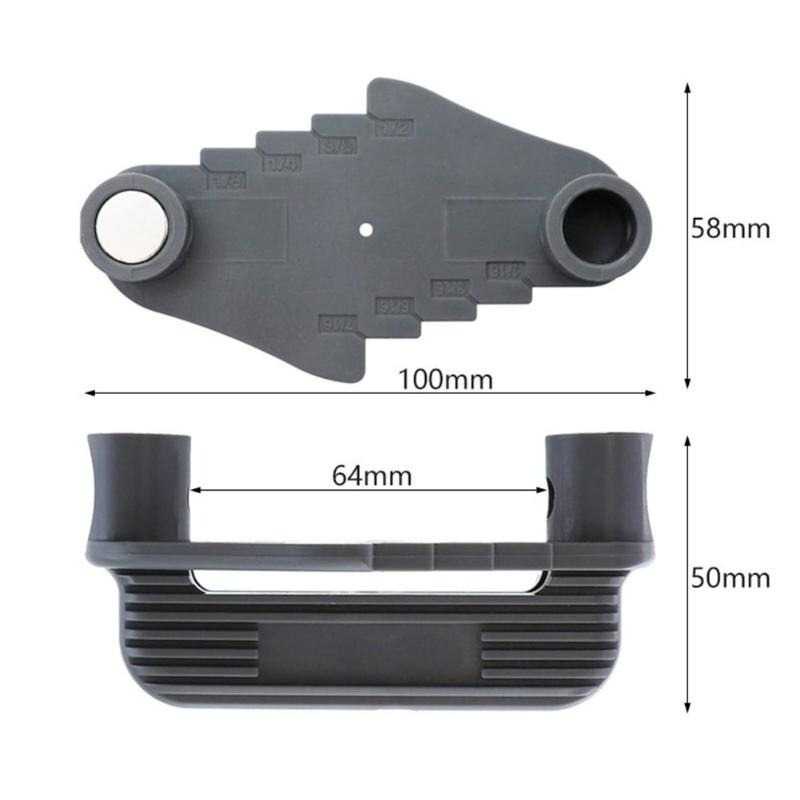 Penggaris Marking Center Finder Measuring Ruler Multifungsi -2TK02