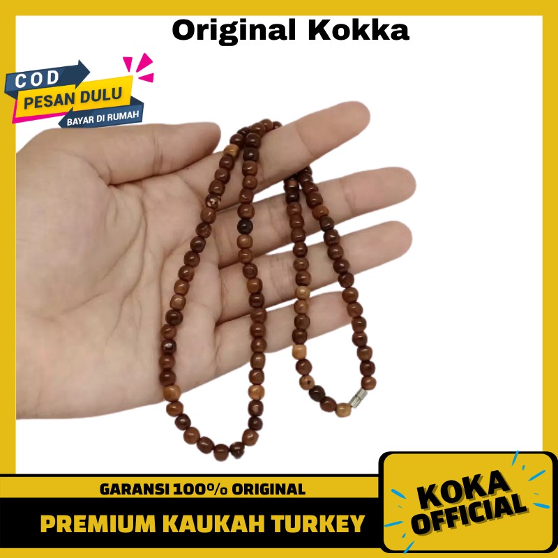 Kalung Kaokah Kokkah Bulat Polos Kalung Kayu Kauka Kaukah Koka By Kokka Official