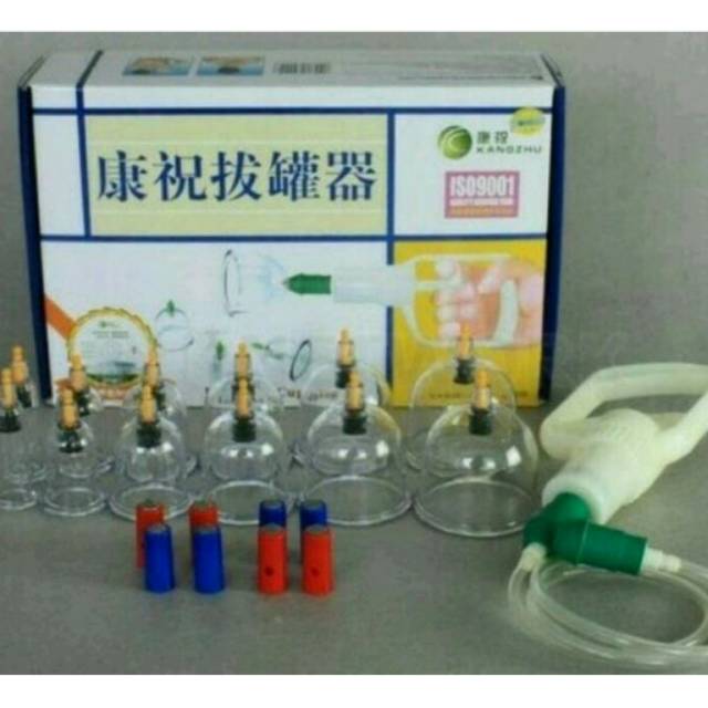 Alat bekam kangzhu 12 cup