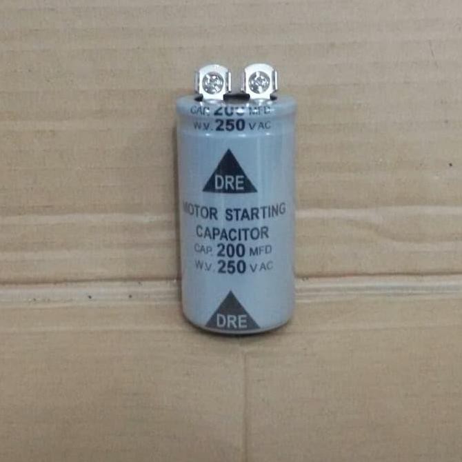 Capacitor starting 200uf/250V /Kapasitor 100uf/250v /Capasitor 250v Ac
