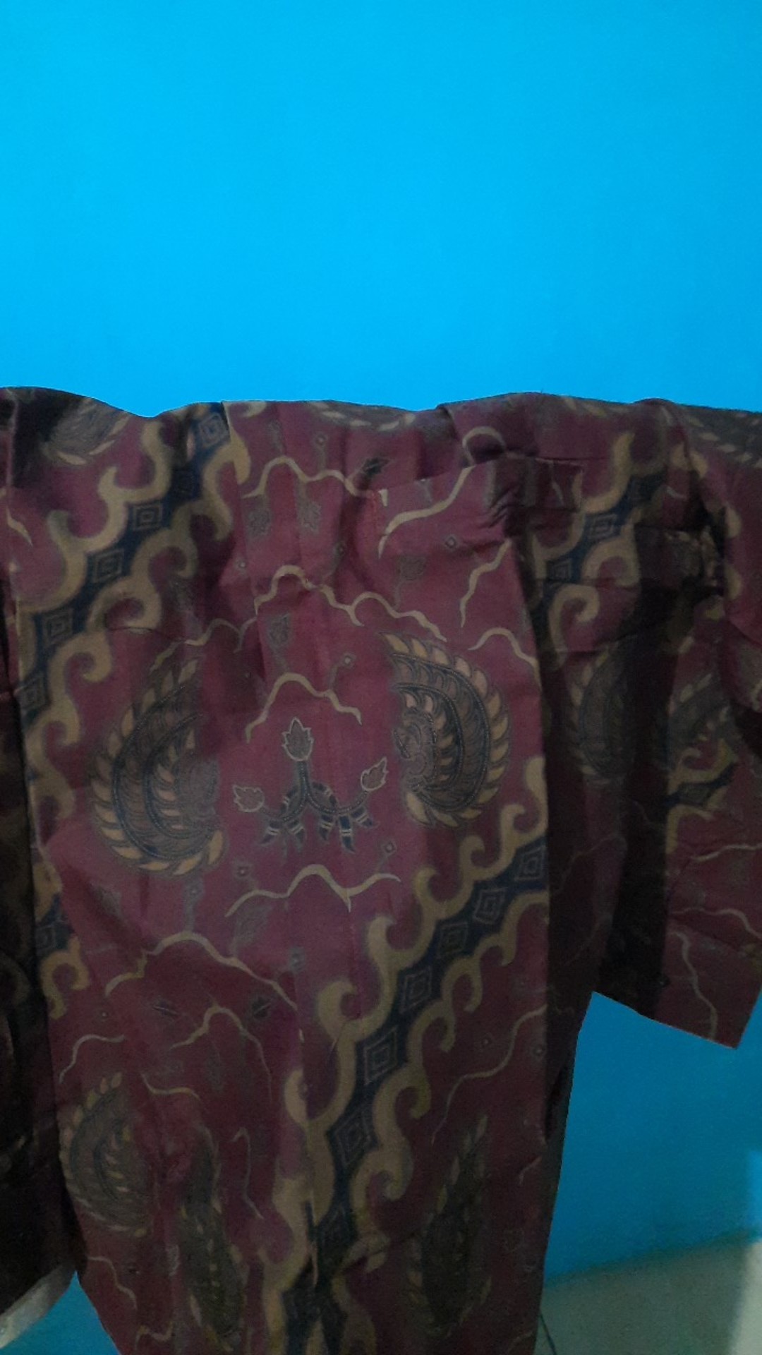 Nugroho Kobongan Kemeja Batik Pria Lengan Panjang Lapis Furing Batik Solo