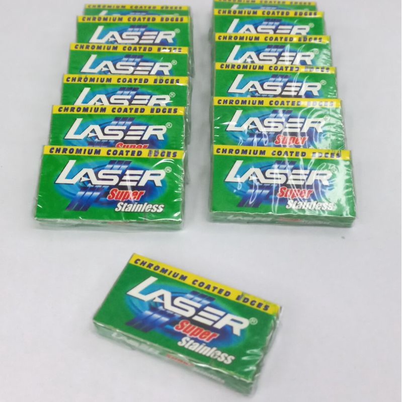 Silet Laser Super Stainless Isi 5Pcs