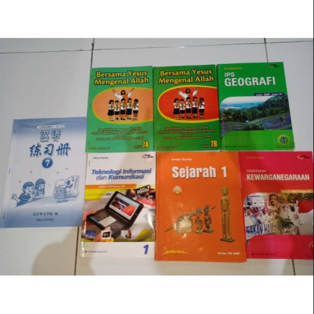 Jual buku bekas SMP 1