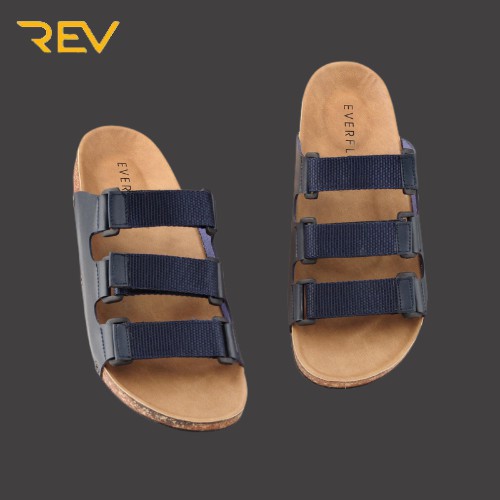 Sandal Distro Pria Big Size Webing NAVY - Sandal Kasual Pria Original Ukuran Besar