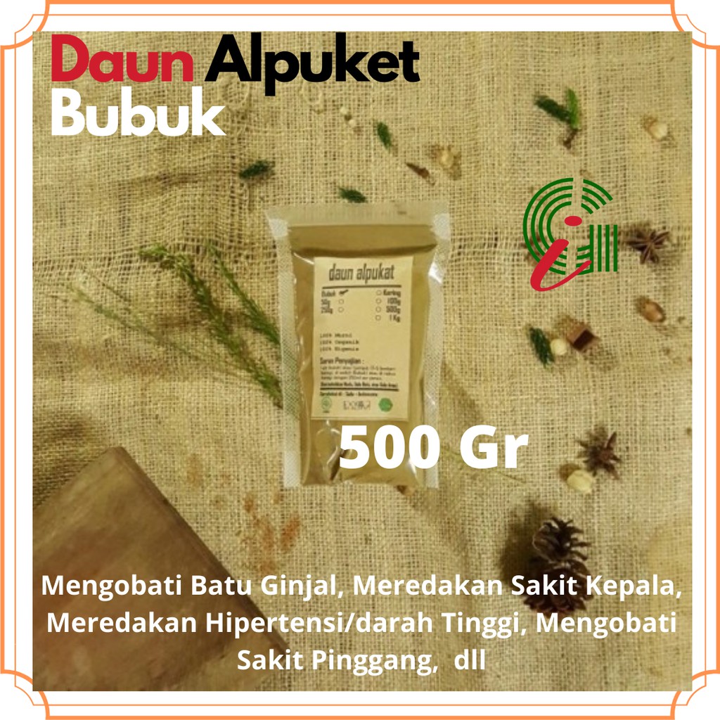 

TEH SEHAT HERBALI!! Daun Alpukat Bubuk 500Gr, Persea Americana, Obat Sakit Kepala Batu Ginjal