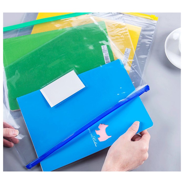 Zipper storage bag A4