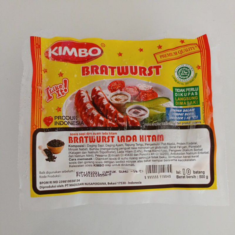 

kimbo sosis lada hitam