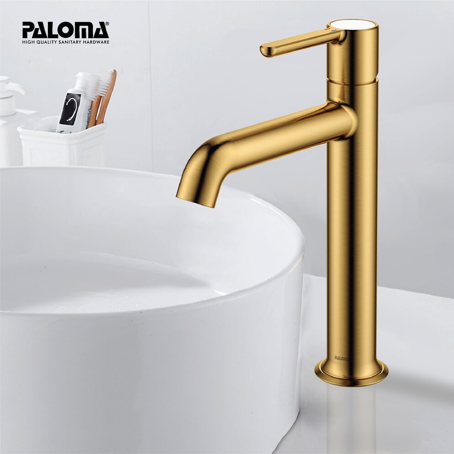 FAUCET SATIN GOLD FCP 7832 PALOMA KERAN GOLD KRAN WASTAFEL MIXER AIR PANAS DINGIN KERAN CUCI TANGAN
