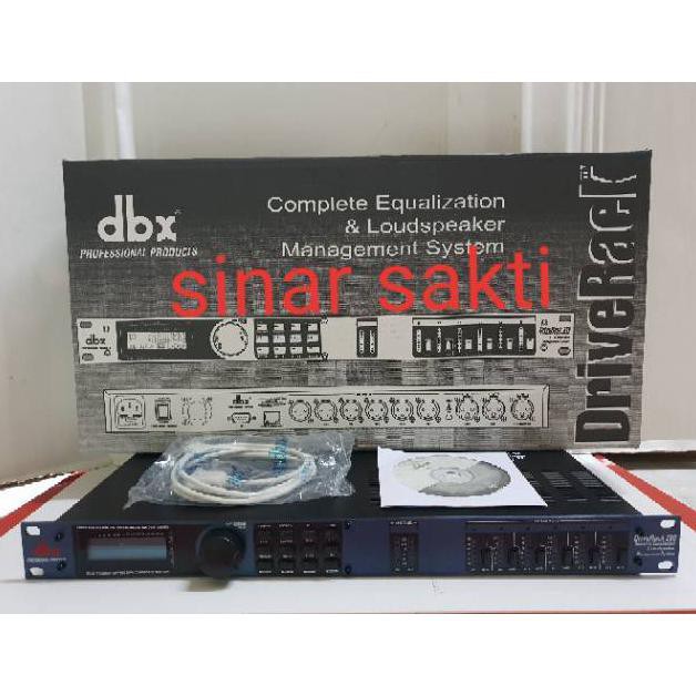 ((BISA COD)) SPEAKER Management DBX 260 DriveRack 260 GRADE A FULL IC DELEAY FUNGSI CUCI GUDANG