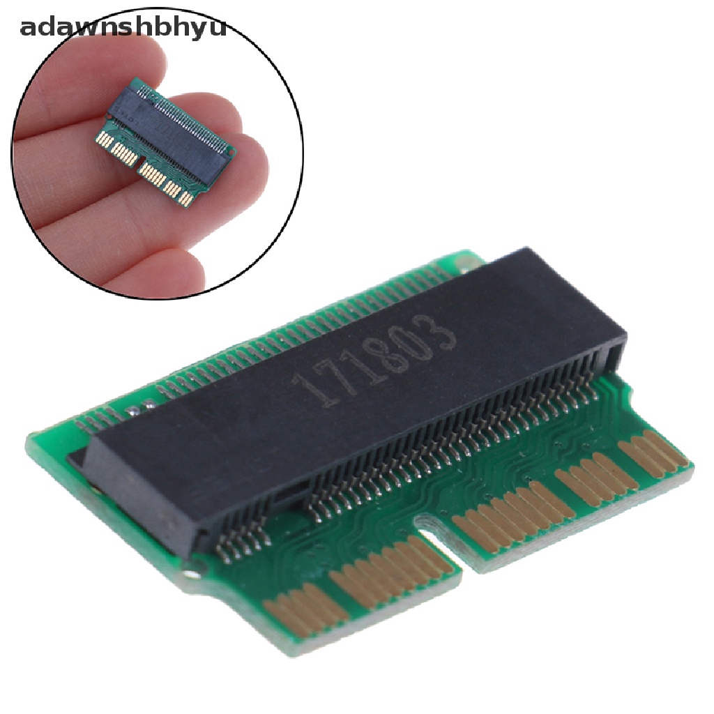 Adawnshbhyu NGFF M.2 NVME SSD converter card adapter card Untuk 2013-2015 Mac book air