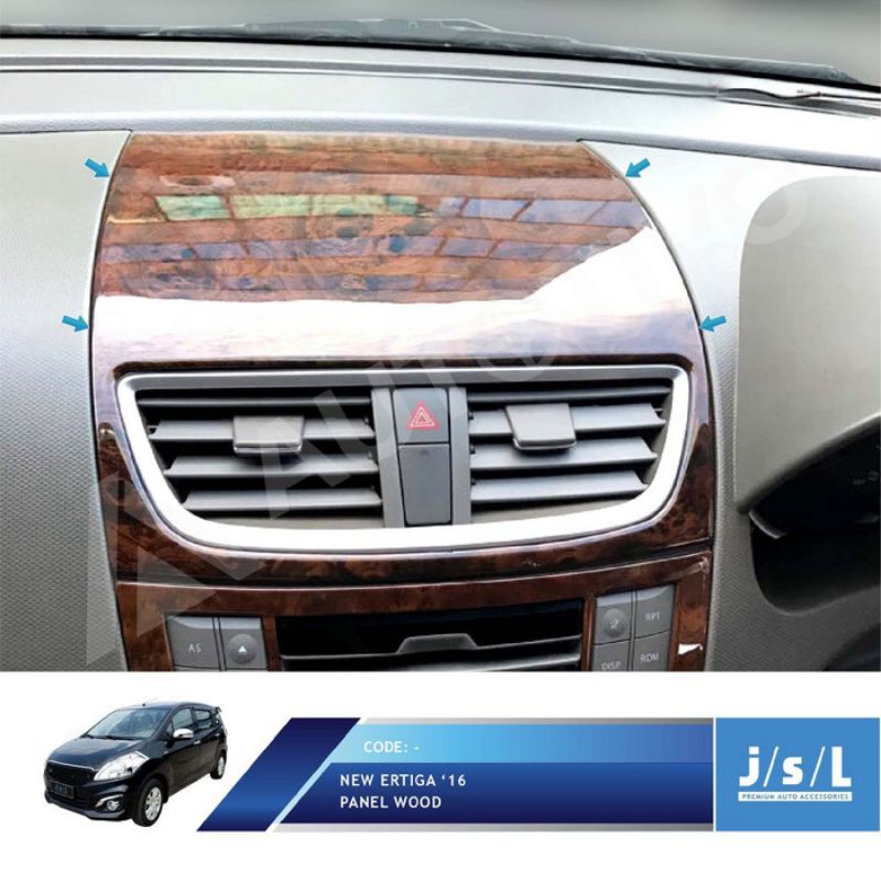 New Suzuki Ertiga Panel Kayu Interior Wood Panel Full Set JSL