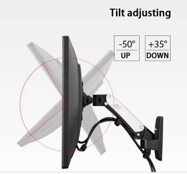 BRACKET TV MONITOR NB 17 s/d 27 INCH F120