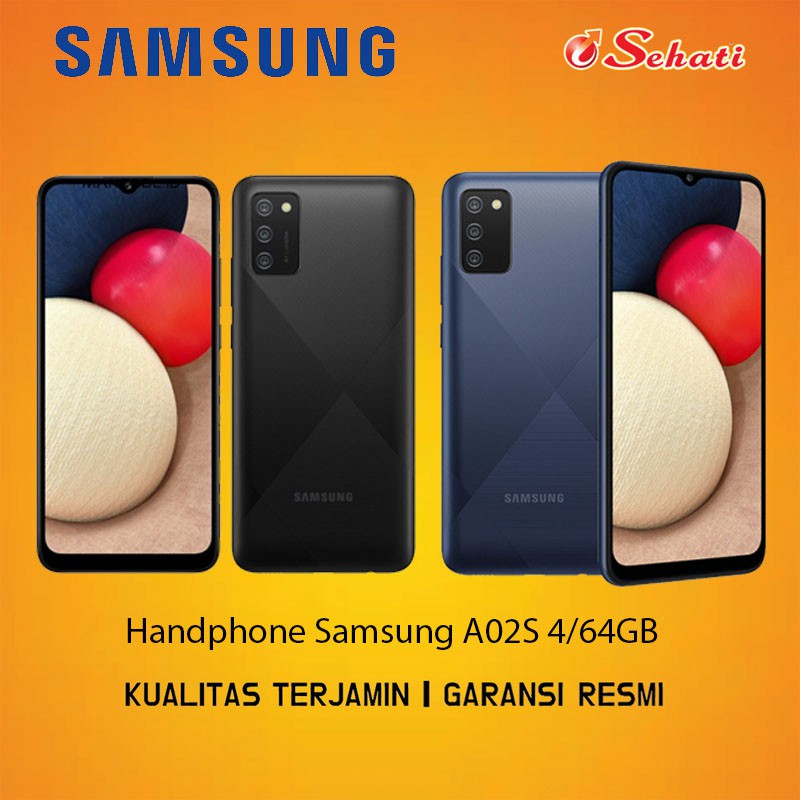 SAMSUNG/HANDPHONE/HP SAMSUNG/SAMSUNG A02S/A02S RAM 4GB GARANSI RESMI