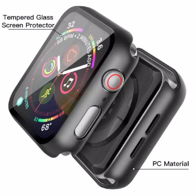 Bumper Matte Tempered glass APPLE WATCH 44MM 40MM 41MM 45MM SERIES 4 5 6 7 SE case cover Casing