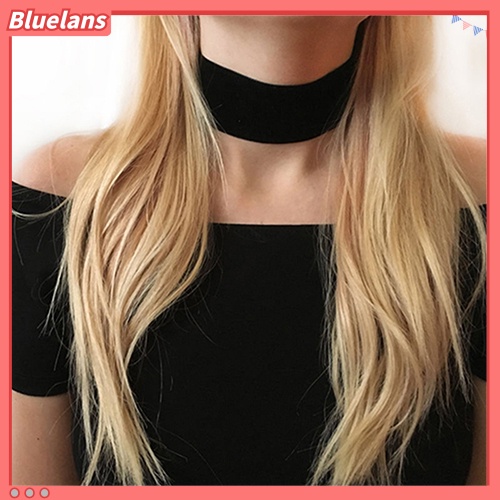 Bluelans Women Lady Black Velvet Choker Gothic Necklace Simple Retro Jewelry Xmas Gift