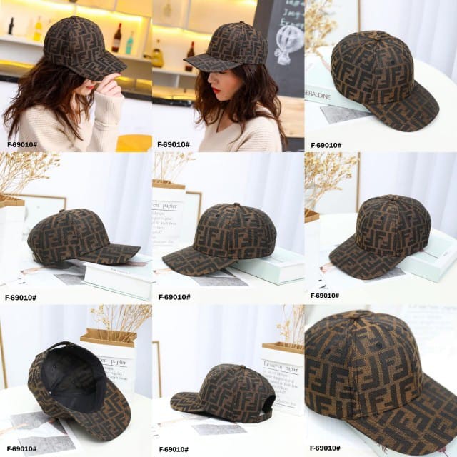 FENDI Topi Unisex F-69010#VAL TOPI IMPROT BERKUALITAS