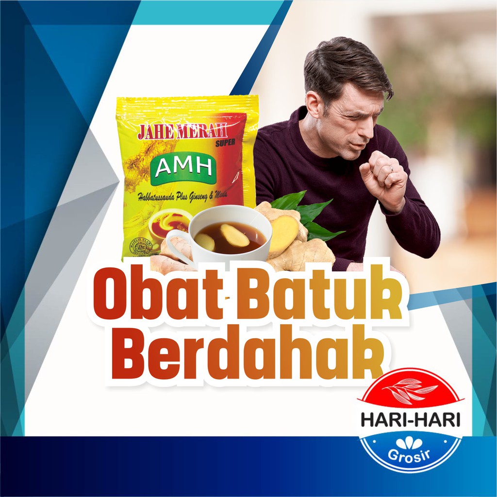 Jual JAHE INSTAN BUBUK Tanpa Gula Seger Alami AMH Obat batuk Berdahak