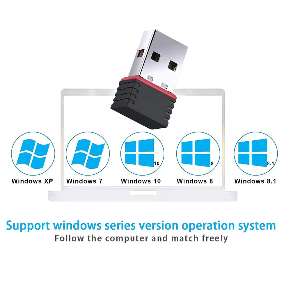 MINI USB Dongle WIFI STB Mediatek MT7601 Receiver Wireless 150Mbps untuk matrik tanaka pantesat dll