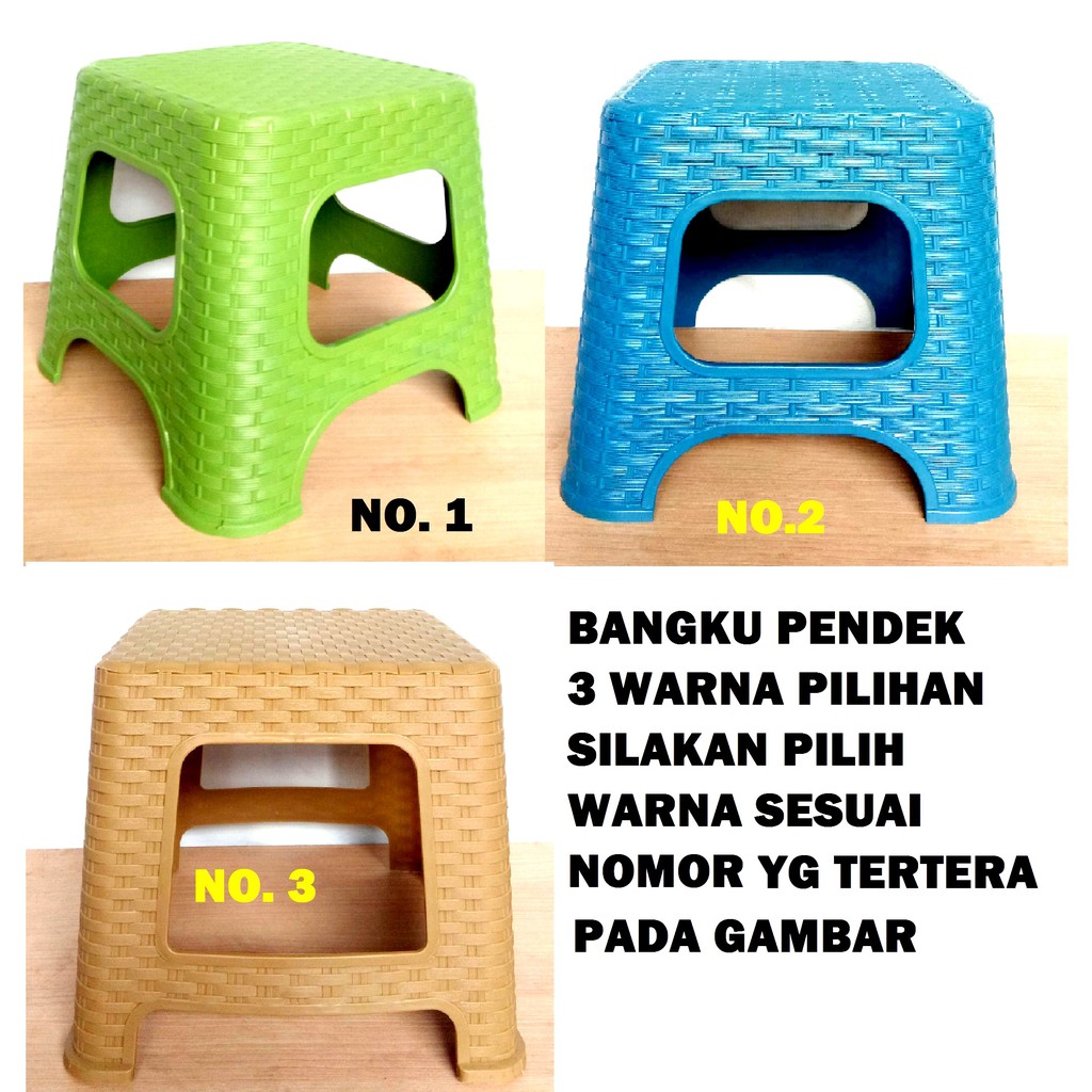 Bangku > Bangku Bambu > Bangku mini > Kursi Bambu Pedro