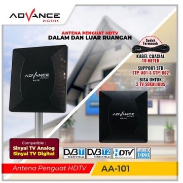 Trend-Advance Antena TV Digital Indoor Outdoor AA-101 Dalam Luar AA101