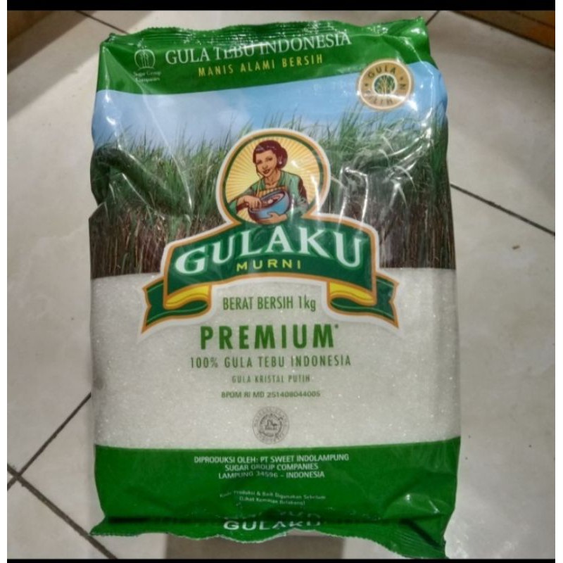 GULAKU PREMIUM 1KG ( hijau / kuning )