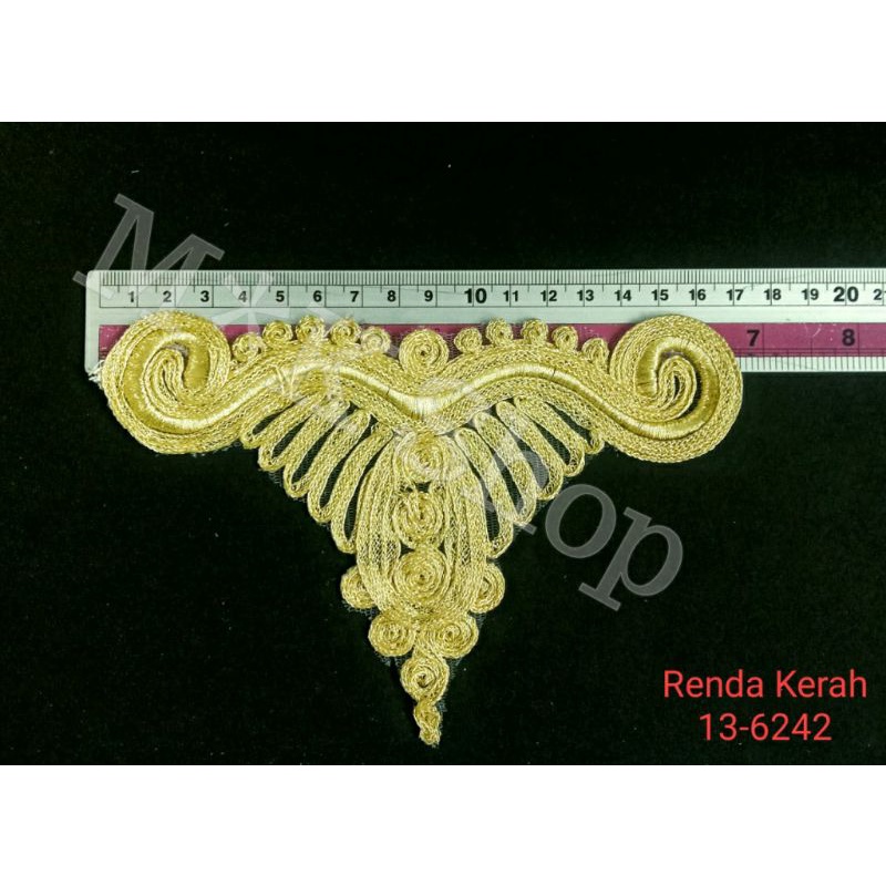 Patch Renda Emas / Patch Golden lace