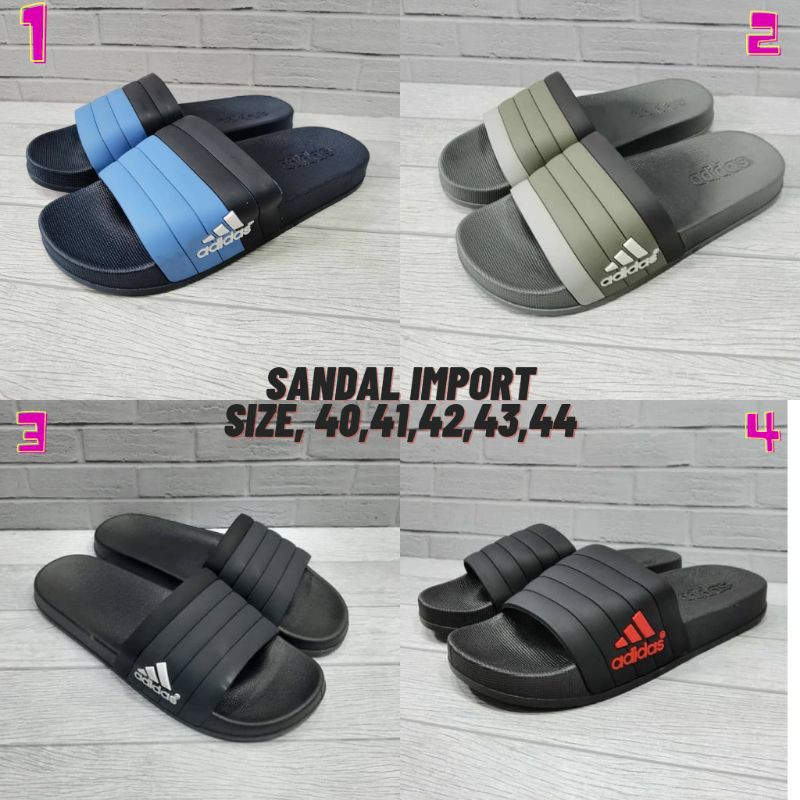 sandal import pria / adids size 40-44 / real pict / grade original