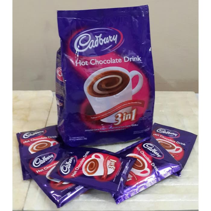 

cadbury hot chocolate 450gr - minuman coklat bubuk