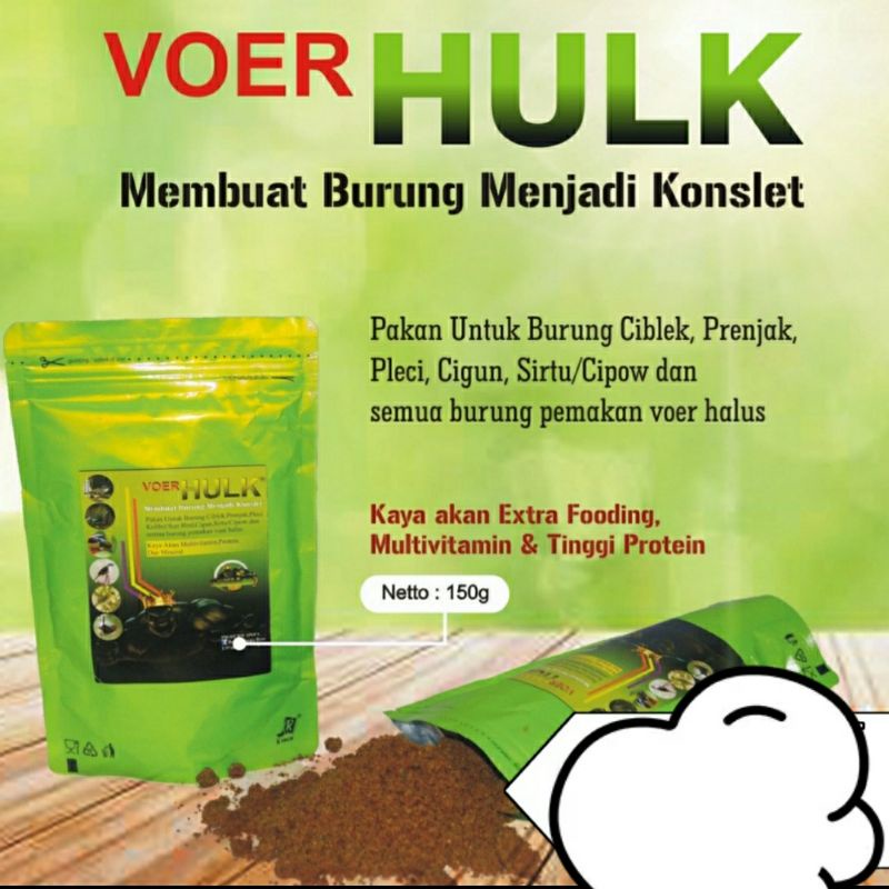 Voer HULK pakan berprotein tinggi