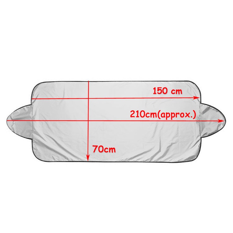 Cre Cover Pelindung Kaca Depan Mobil Dari Sinar Matahari / Salju / Debu