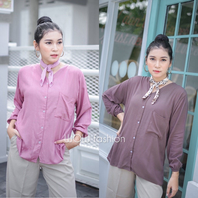 HEVA BLOUSE RAYON CRINCLE PREMIUM