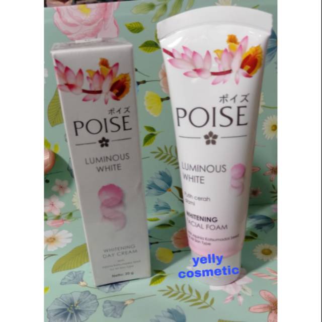 COD Poise paket luminous white 2 in 1