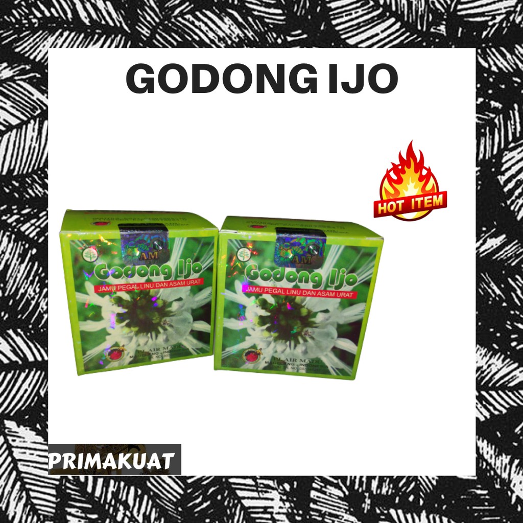 (BISA COD) Godong Ijo Kapsul Original - GODONG IJO ORIGINAL - KAPSUL GODONG IJO ASLI ORIGINAL