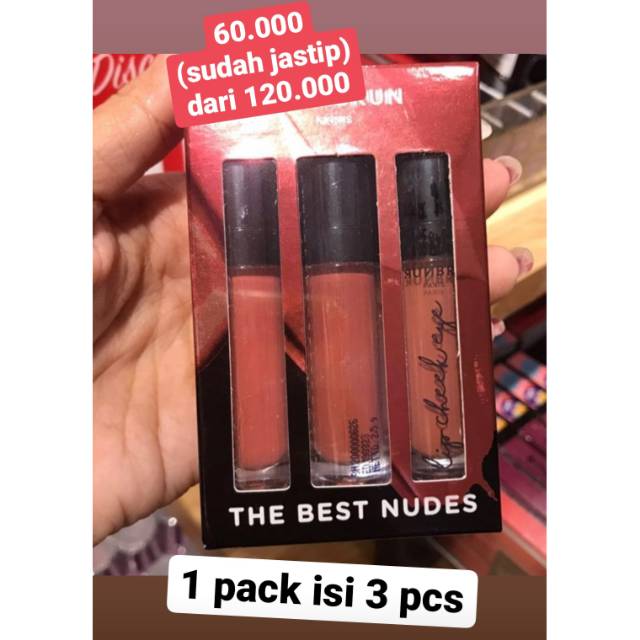 Lipstick Makeup Brunbrun Lipecream Cushion FLASH SALE