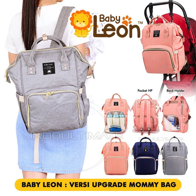 Tas bayi Backpack BABY LEON Tas Perlengkapan Baby Ransel Tas Popok / Diaper Bag FS HS-899 &amp; HS 899-1