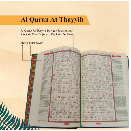 AL QURAN AT THAYYIB A5 TRANSLATE PER KATA TERJEMAH TERMURAH