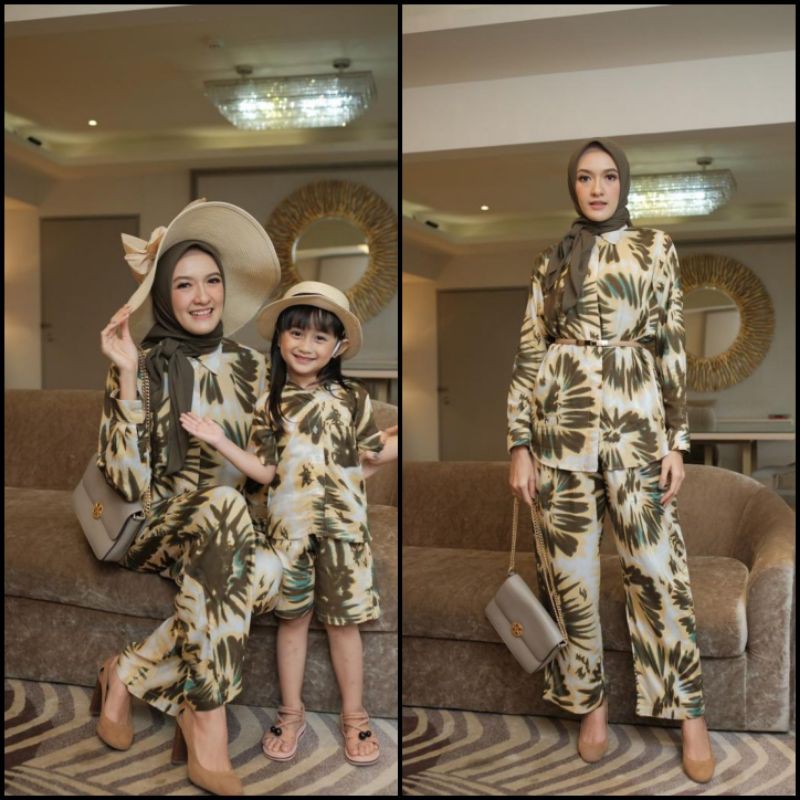 pajamas couple kids M by eyberli.id