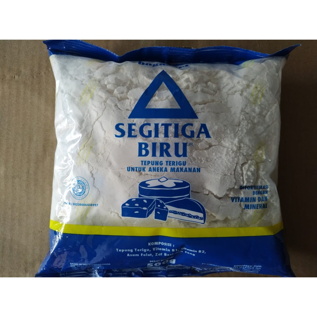 TEPUNG SEGITIGA BIRU EKONOMIS 500 GRAM