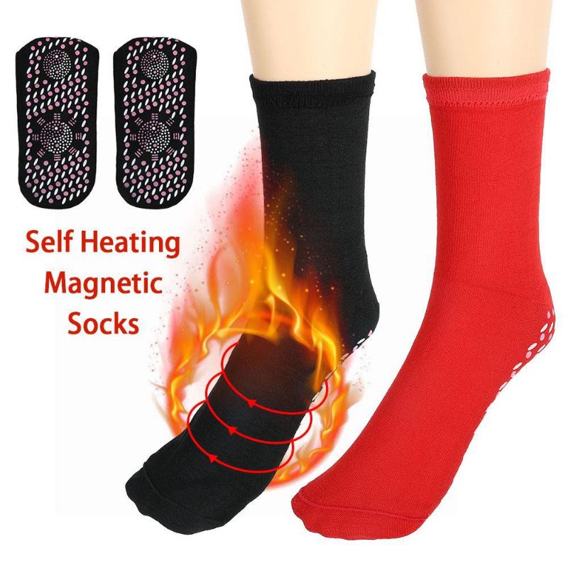 Kaos Kaki Pemanas Kaki / Kaos Kaki Penghangat Kaki / Kaos Kaki Terapi Panas / Kaos Kaki Magnet Terapi Pemanas Penghangat Kaki / Foot Support Tourmaline Magnetic Therapy Socks / Kaos Kaki Musim Dingin / Kaos Kaki Kesehatan / Kaos Kaki Magnetik Turmalin