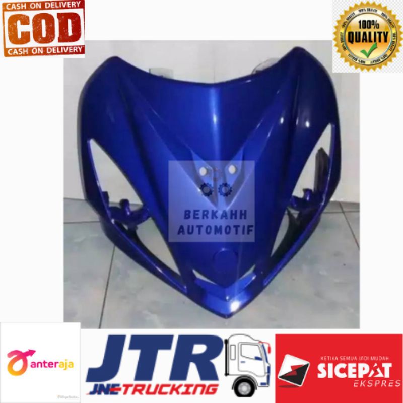 Tameng Dasi Panel Cover Body Depan Jupiter MX Lama Old Warna Biru