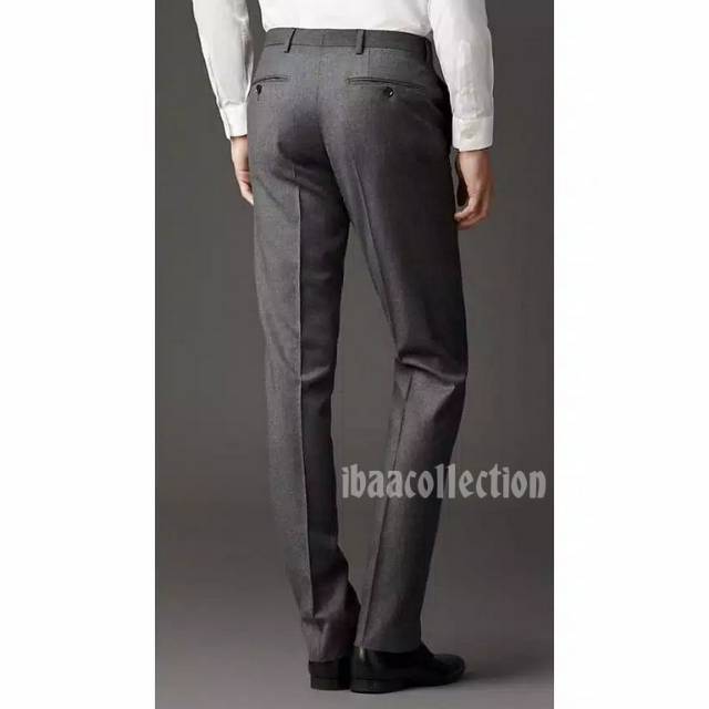 BAYAR DITEMPAT [COD] CELANA PANJANG FORMAL KERJA SLIMFIT BAHAN SEMI WOLL CELANA FORMAL CELANA KANTOR