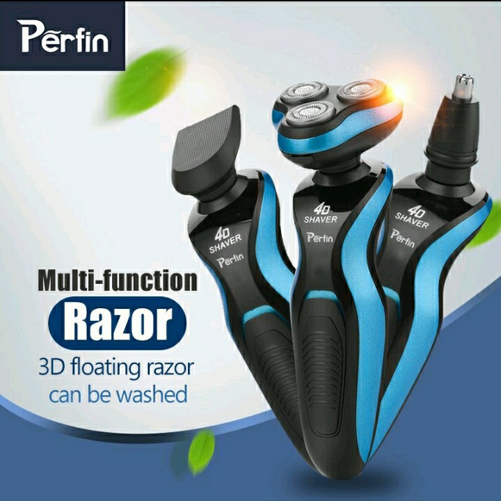 PERFIN SHAVER PZ01 / ALAT CUKUR JENGGOT &amp; KUMIS 3 IN 1 ORIGINAL