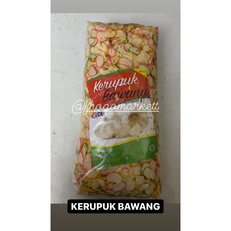 REPACKING !!! Kerupuk Bawang 250gr &amp; 500gr