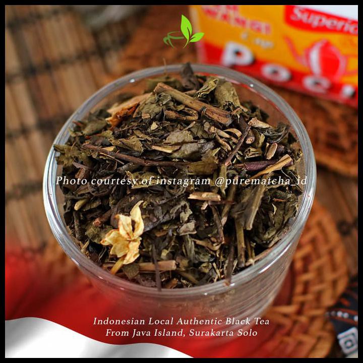 

Teh Solo - Teh Poci Indonesian Local Javanese Black Tea Lokal 1 Kotak