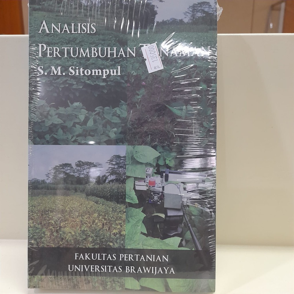 Jual Buku Original Analisis Pertumbuhan Tanaman Sm Sitompul Ori Ub